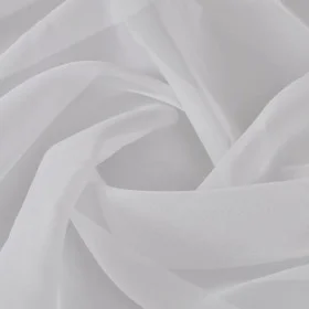 Tela blanca de voile, 1,45 x 20 m by vidaXL, Fabrics - Ref: Foro24-130760, Price: 48,87 €, Discount: %