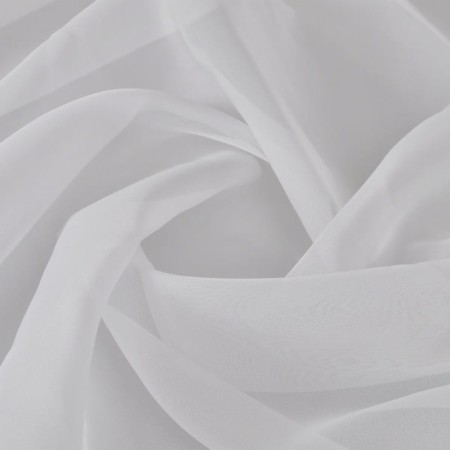 Weißer Voile-Stoff, 1,45 x 20 m von vidaXL, Stoffe - Ref: Foro24-130760, Preis: 49,54 €, Rabatt: %