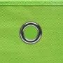 Cajas de almacenaje con tapas 4 uds verde 28x28x28 cm by vidaXL, Storage baskets - Ref: Foro24-325228, Price: 27,85 €, Discou...