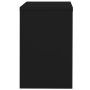 Armario archivador de acero negro 90x46x72,5 cm
