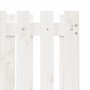 Jardinera diseño de valla madera maciza pino blanca 70x70x70 cm by vidaXL, Pots and planters - Ref: Foro24-832463, Price: 47,...