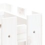 Jardinera diseño de valla madera maciza pino blanca 60x30x30 cm by vidaXL, Pots and planters - Ref: Foro24-832468, Price: 27,...