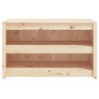 Massives Kiefernholz-Außenküchenmöbel 106x55x64 cm von vidaXL, Küchenschränke - Ref: Foro24-832333, Preis: 126,45 €, Rabatt: %