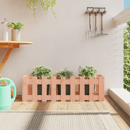 Arriate elevado jardín valla madera maciza Douglas 100x30x30 cm by vidaXL, Pots and planters - Ref: Foro24-832475, Price: 27,...