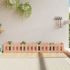 Arriate elevado jardín valla madera maciza Douglas 200x30x30 cm by vidaXL, Pots and planters - Ref: Foro24-832505, Price: 42,...