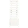 Jardinera estantería madera maciza pino blanco 39x39,5x114 cm by vidaXL, Pots and planters - Ref: Foro24-832518, Price: 43,38...