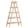 Estantería 5 niveles forma A madera maciza pino 110x40x180,5 cm by vidaXL, Bookcases and shelves - Ref: Foro24-832331, Price:...