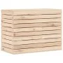 Wäschekorb aus massiver Kiefer 88,5x44x66 cm von vidaXL, Wäschekörbe - Ref: Foro24-832319, Preis: 99,26 €, Rabatt: %