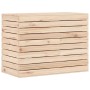 Wäschekorb aus massiver Kiefer 88,5x44x66 cm von vidaXL, Wäschekörbe - Ref: Foro24-832319, Preis: 100,19 €, Rabatt: %