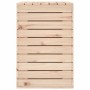 Wäschekorb aus massiver Kiefer 88,5x44x66 cm von vidaXL, Wäschekörbe - Ref: Foro24-832319, Preis: 100,19 €, Rabatt: %