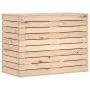 Wäschekorb aus massiver Kiefer 88,5x44x66 cm von vidaXL, Wäschekörbe - Ref: Foro24-832319, Preis: 99,26 €, Rabatt: %