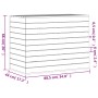 Cesto para la ropa sucia madera maciza de pino 88,5x44x66 cm de vidaXL, Cestas para ropa - Ref: Foro24-832319, Precio: 100,13...
