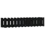 Arriate elevado jardín con valla madera pino negro 150x30x30cm by vidaXL, Pots and planters - Ref: Foro24-832489, Price: 42,5...