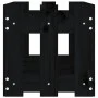 Arriate elevado jardín con valla madera pino negro 150x30x30cm de vidaXL, Maceteros y jardineras - Ref: Foro24-832489, Precio...