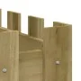 Arriate elevado jardín valla madera impregnada pino 150x50x50cm by vidaXL, Pots and planters - Ref: Foro24-832496, Price: 49,...