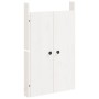 Puertas de cocina exterior madera maciza pino blanco 50x9x82 cm de vidaXL, Puertas de armarios - Ref: Foro24-832359, Precio: ...