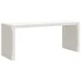 Banco de jardín extensible madera pino blanco 212,5x40,5x45 cm by vidaXL, garden benches - Ref: Foro24-832526, Price: 113,73 ...