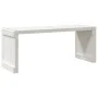 Banco de jardín extensible madera pino blanco 212,5x40,5x45 cm by vidaXL, garden benches - Ref: Foro24-832526, Price: 113,73 ...