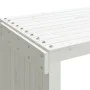 Banco de jardín extensible madera pino blanco 212,5x40,5x45 cm by vidaXL, garden benches - Ref: Foro24-832526, Price: 113,73 ...