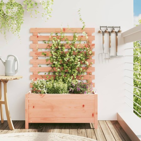 Jardinera con estantería madera maciza Douglas 79x39,5x114 cm by vidaXL, Pots and planters - Ref: Foro24-832524, Price: 75,59...
