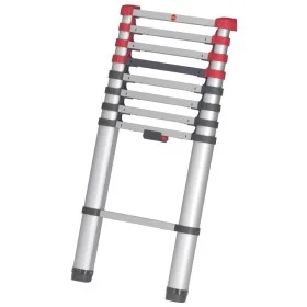 Hailo Telescopic ladder FlexLine 260 264 cm aluminum 7113-091 by Hailo, Ladders - Ref: Foro24-416262, Price: 192,16 €, Discou...