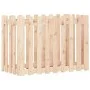Arriate elevado jardín con valla madera maciza pino 100x50x70cm de vidaXL, Maceteros y jardineras - Ref: Foro24-832482, Preci...