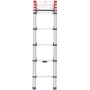 Hailo Telescopic ladder FlexLine 260 264 cm aluminum 7113-091 by Hailo, Ladders - Ref: Foro24-416262, Price: 177,08 €, Discou...