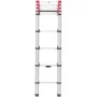 Hailo Telescopic ladder FlexLine 260 264 cm aluminum 7113-091 by Hailo, Ladders - Ref: Foro24-416262, Price: 192,16 €, Discou...