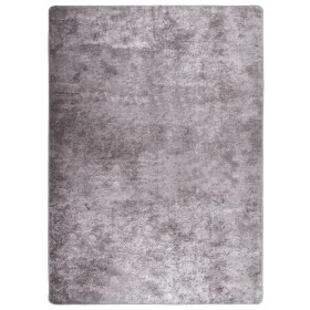 Waschbarer rutschfester Teppich in Grau, 120x170 cm. von vidaXL, Teppiche - Ref: Foro24-373992, Preis: 39,00 €, Rabatt: %