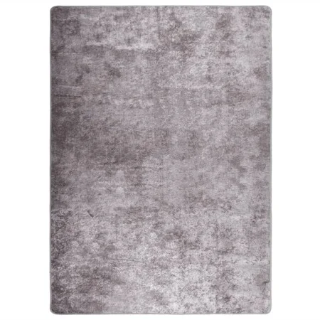 Waschbarer rutschfester Teppich in Grau, 120x170 cm. von vidaXL, Teppiche - Ref: Foro24-373992, Preis: 39,00 €, Rabatt: %