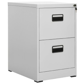 Armario archivador de acero gris 46x62x72,5 cm de vidaXL, Armarios archivadores - Ref: Foro24-336271, Precio: 156,79 €, Descu...