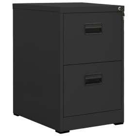Anthracite steel filing cabinet 46x62x72.5 cm by vidaXL, Filing cabinets - Ref: Foro24-336273, Price: 142,50 €, Discount: %