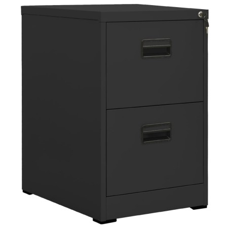 Aktenschrank aus anthrazitfarbenem Stahl, 46 x 62 x 72,5 cm von vidaXL, Aktenschränke - Ref: Foro24-336273, Preis: 142,50 €, ...
