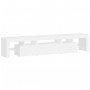 TV-Schrank mit LED-Leuchten weiß 200x36,5x40 cm von vidaXL, TV-Möbel - Ref: Foro24-3152810, Preis: 146,91 €, Rabatt: %