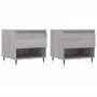 Couchtische 2 Stk. Sonoma graues Holzwerkstoff 50x46x50 cm von vidaXL, Couchtisch - Ref: Foro24-830905, Preis: 63,03 €, Rabat...