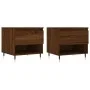 Couchtische 2 Stück, Holzwerkstoff, braune Eiche, 50 x 46 x 50 cm von vidaXL, Couchtisch - Ref: Foro24-830907, Preis: 63,03 €...