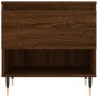 Coffee tables 2 pcs engineered wood brown oak 50x46x50cm by vidaXL, Coffee table - Ref: Foro24-830907, Price: 63,60 €, Discou...