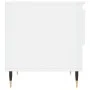 Glossy white engineered wood coffee table 50x46x50 cm by vidaXL, Coffee table - Ref: Foro24-830896, Price: 43,55 €, Discount: %