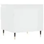Glossy white engineered wood coffee table 50x46x50 cm by vidaXL, Coffee table - Ref: Foro24-830896, Price: 43,55 €, Discount: %