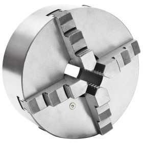4-jaw self-centering lathe chuck 200 mm steel by vidaXL, Clamps and screws - Ref: Foro24-146712, Price: 235,89 €, Discount: %