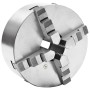 4-jaw self-centering lathe chuck 200 mm steel by vidaXL, Clamps and screws - Ref: Foro24-146712, Price: 227,38 €, Discount: %