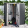 Garden shed anthracite galvanized steel 180.5x97x209.5 cm by vidaXL, Sheds - Ref: Foro24-150905, Price: 217,70 €, Discount: %