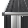 Garden shed anthracite galvanized steel 180.5x97x209.5 cm by vidaXL, Sheds - Ref: Foro24-150905, Price: 217,70 €, Discount: %