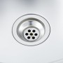 Double bowl sink with stainless steel strainer and siphon by vidaXL, Sinks - Ref: Foro24-145074, Price: 143,51 €, Discount: %