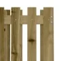 Fence design planter impregnated pine wood 70x70x70 cm by vidaXL, Pots and planters - Ref: Foro24-832466, Price: 42,81 €, Dis...