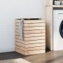 Wäschekorb aus massivem Kiefernholz 44x44x66 cm von vidaXL, Wäschekörbe - Ref: Foro24-832317, Preis: 84,86 €, Rabatt: %