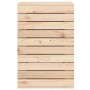 Wäschekorb aus massivem Kiefernholz 44x44x66 cm von vidaXL, Wäschekörbe - Ref: Foro24-832317, Preis: 85,93 €, Rabatt: %