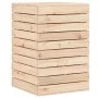 Wäschekorb aus massivem Kiefernholz 44x44x66 cm von vidaXL, Wäschekörbe - Ref: Foro24-832317, Preis: 84,86 €, Rabatt: %