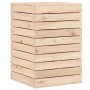 Wäschekorb aus massivem Kiefernholz 44x44x66 cm von vidaXL, Wäschekörbe - Ref: Foro24-832317, Preis: 85,93 €, Rabatt: %