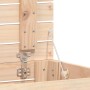 Wäschekorb aus massivem Kiefernholz 44x44x66 cm von vidaXL, Wäschekörbe - Ref: Foro24-832317, Preis: 85,93 €, Rabatt: %